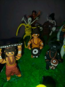 Bholenath ki barat clay miniatures