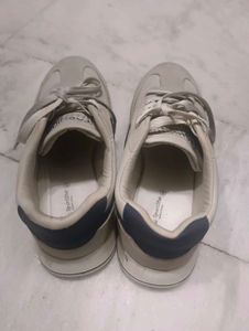 Stylish Cream Sneakers