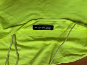 Neon One Shoulder Crop Top