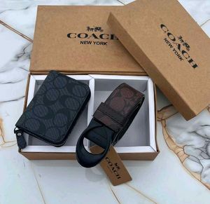 Coach Belt &amp; Wallet Set
