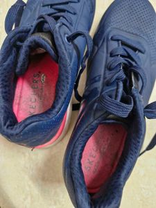 Navy Blue Skechers Sneakers