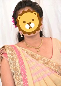 Golden Saree