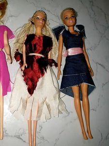 Set of 5 Fashion Dolls