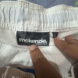 McKenzie White Athletic Shorts