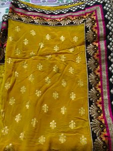 Designer Embroidered Saree