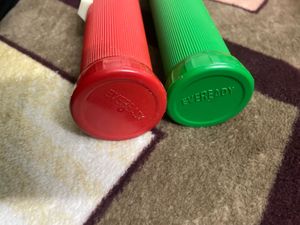 Vintage Eveready Durolite Torches (Set of 2)