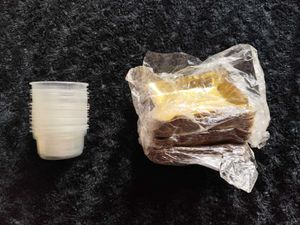 Pack of Small paper plates and plastic cups