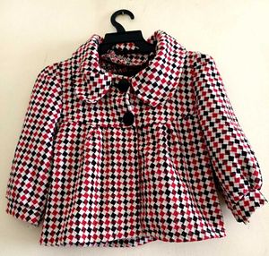 Checked Jacket for Girls