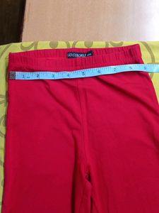 Leggings By Go Colors (Red)
