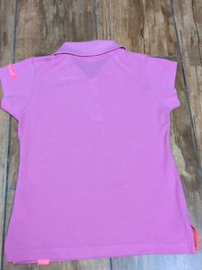 Pink Polo T-Shirt