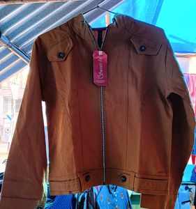 Sweet-16 Brown Casual denim Jacket