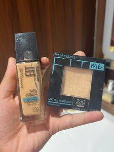 maybelline foundation and compact
