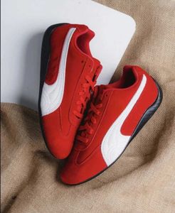 Red Puma Sneakers