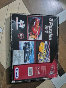 Disney Cars 3 Puzzles in 1
