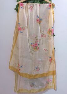 Elegant Yellow Kurta Set with Dupatta