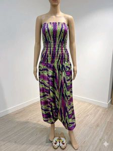 Boho Smocked Jumpsuit