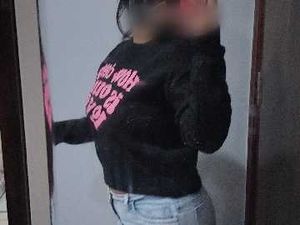 Cute Graphic Print Sweater