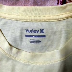 Unused  Hurley Tshirt for kids
