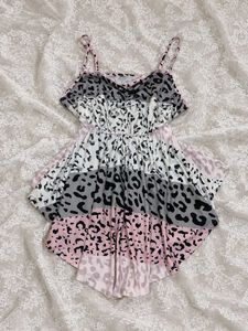 Leopard Print Spaghetti Strap top