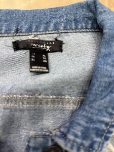 Denim Ripped Jacket Euro 38
