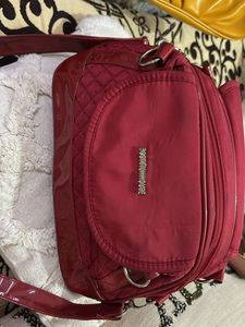 Stylish Maroon Crossbody Bag