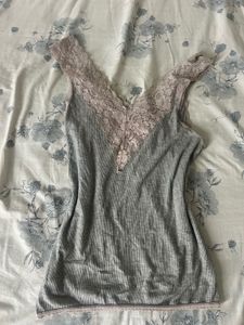 Lace Trim Cami Top