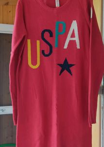 US Polo Long Sweater For Girl 13-14 Years