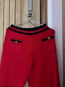 ⭐️clearance⭐️ Red knit co-ord set - by amisha