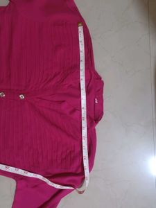 Rose PINK 3/4th Kurta