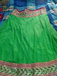 Gorgeous Green Lehenga Choli Set