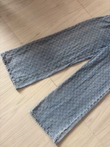 Wide Leg Denim Jeans