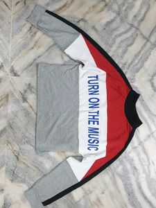 🎸Stylish Colorblock Long Sleeve Top