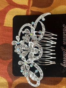Sparkling Crystal Hair Comb
