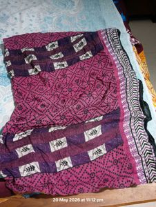 Used cotton dupatta &amp; sarees