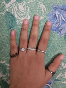 Stackable Fashion Rings Set