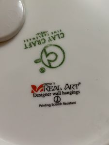 Clay Craft Wall Plate