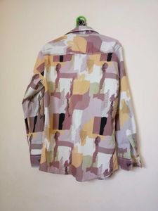 Printed Shirt pop corn material.