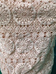 Peach Lace Tank Top