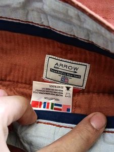 Men's Casual Rust Colored Chinos