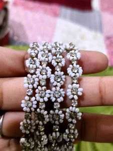 Elegant Floral Bangle Set