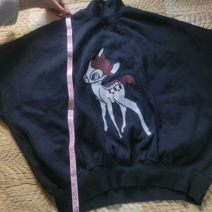 Vintage Bambi Turtleneck Sweatshirt