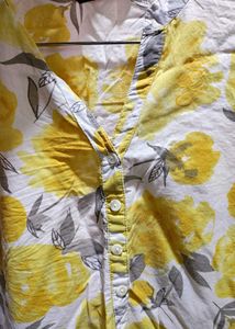 Rangmanch Floral Print Kurta one side pocket