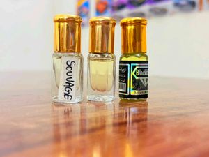 3 premium perfume oils (attar)