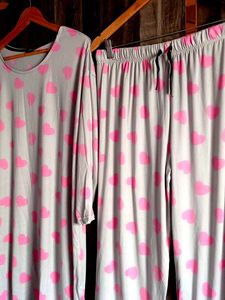 Heart🤍💓 Print co-ords set new