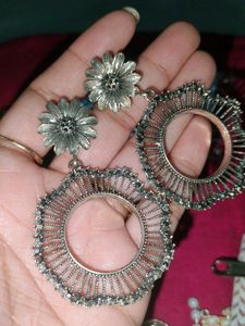 Boho Ethnic Jhumka Earrings
