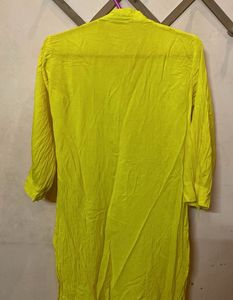 Bright Yellow Kurta