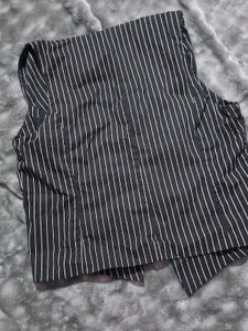 Chic Pinstripe Vest