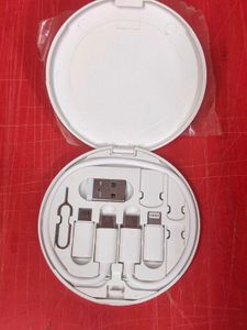 60W Multifunctional Data Cable Set - White