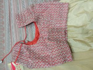 Golden Lehenga Choli Set