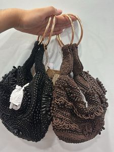 Beaded Embroidered Shoulder Bag